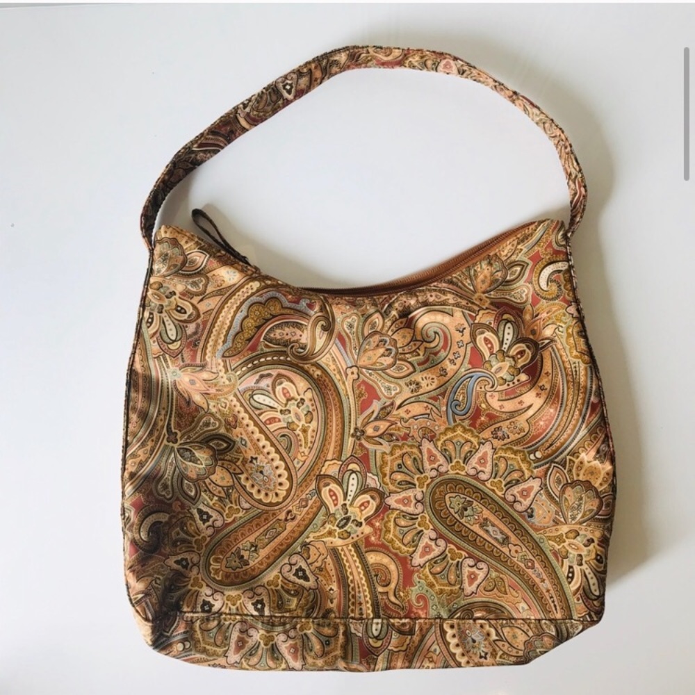 Ralph Lauren paisley shoulder bag - Picture 3 of 12
